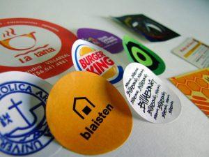 Stickers / cierra bolsa / Etiquetas autoadhesivas