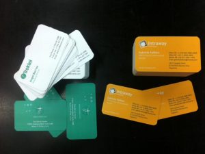 Tarjetas personales