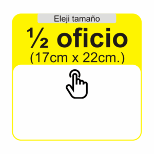 Talonario 1/2 oficio