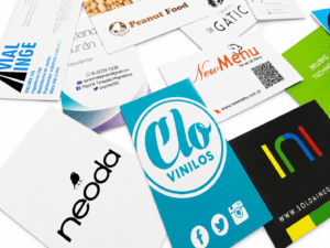 Tarjetas personales promo por 1000