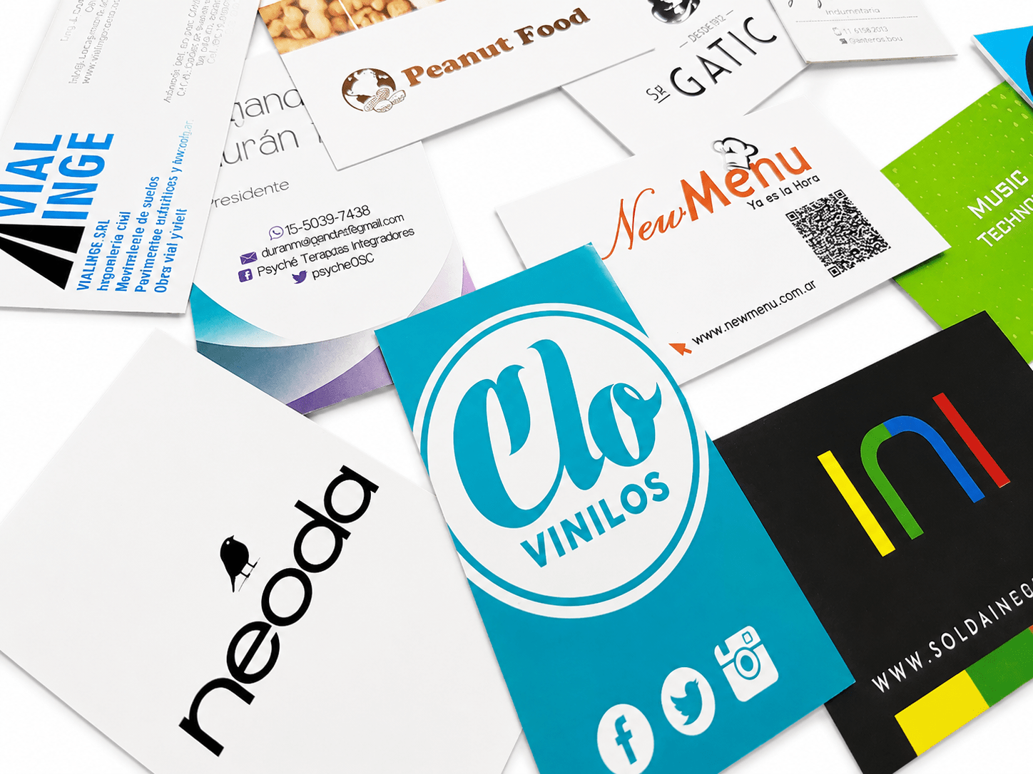 Tarjetas Personales en 24hs - Imprenta Tarjetas personales promo por 1000
